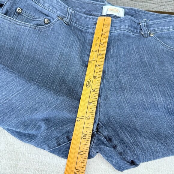 Talbots Womens Size 10 Blue Stretch Denim Straight-Leg Jeans - Picture 6 of 8